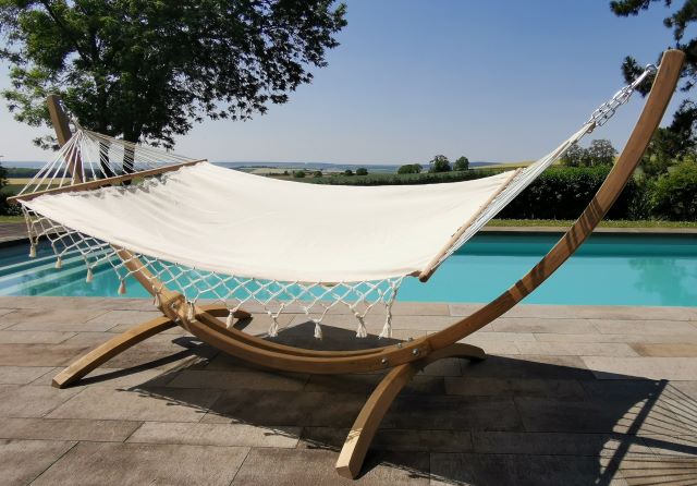 La plus large Gamme de Sets Hamacs (Support+Hamac)